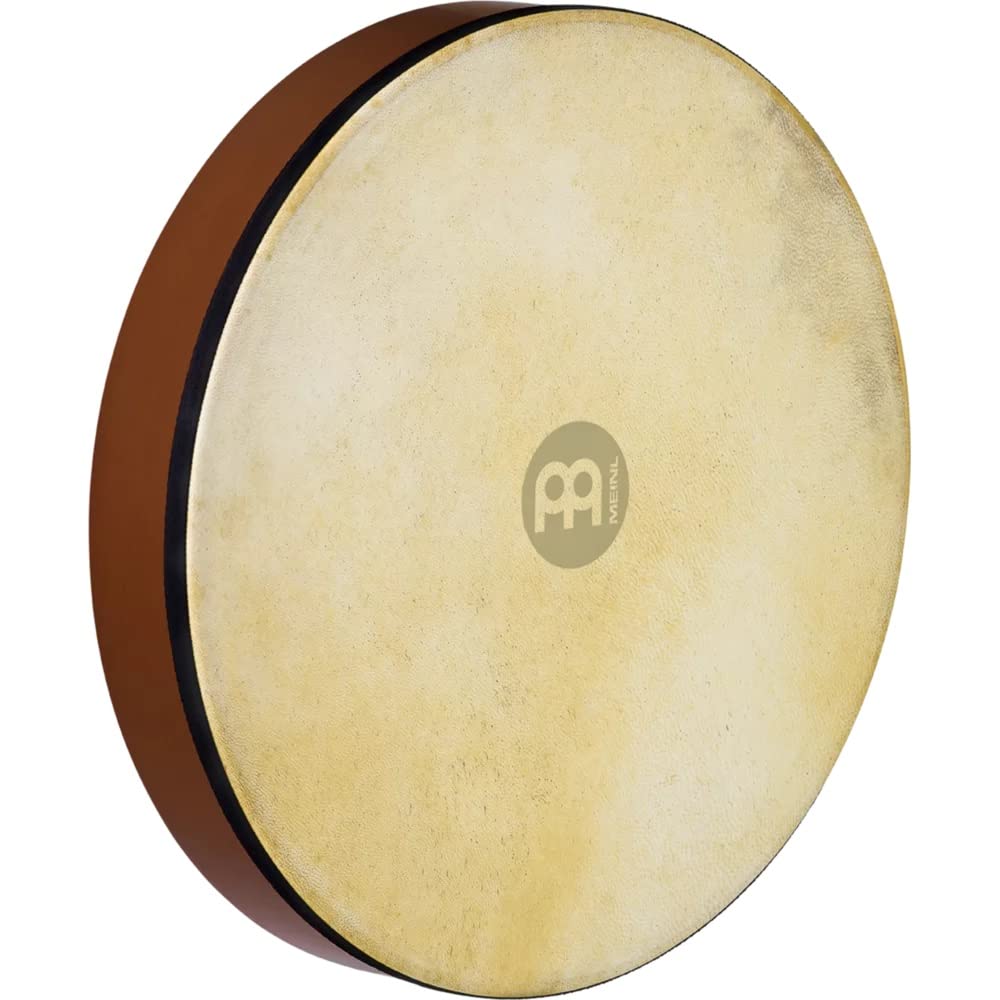 Meinl Percussion 16' Hand Drum With Synthetic Head � Not Made In China � Hardwood Frame In Antique Brown Finish, 2 Year Warranty, (Hd16Ab Tf)