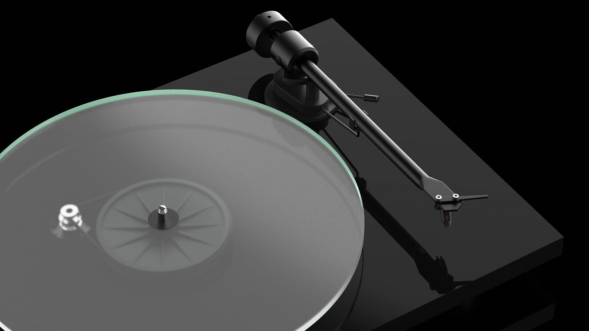 Pro Ject T1 Turntable (Piano Black)