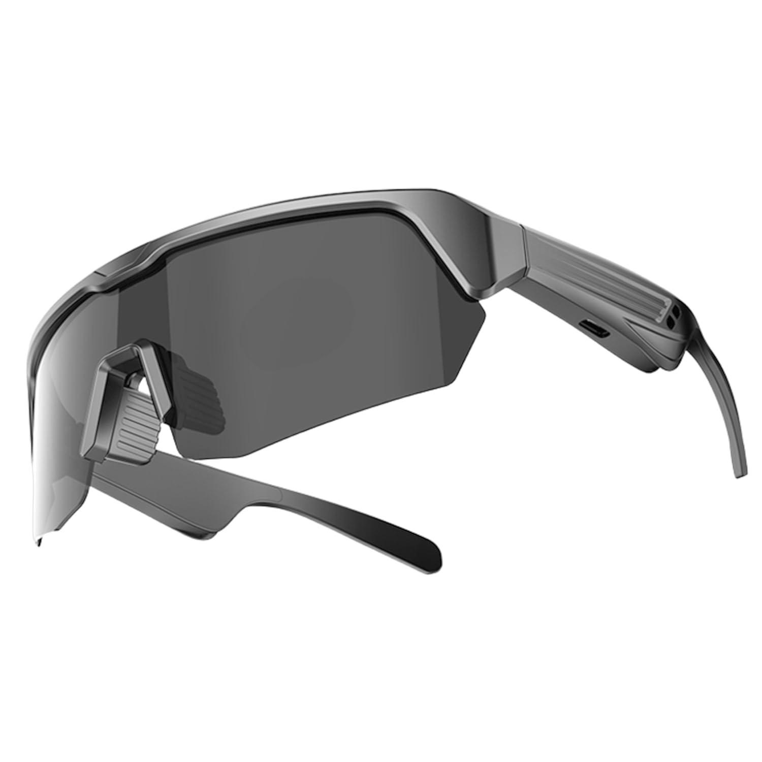 Cycling Smart Glasses for Men Women, Polarized UV Protection Smart Sunglasses, Built-in Mic & HD Open Ear Speakers, Voice Assist