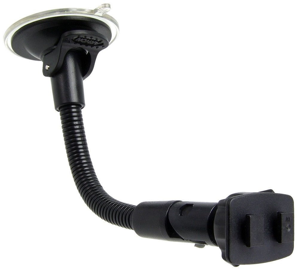 Arkon Replacement Upgrade Or Additional Windshield Suction Mounting Pedestal With Flexible Gooseneck Dual T Pattern Compatible