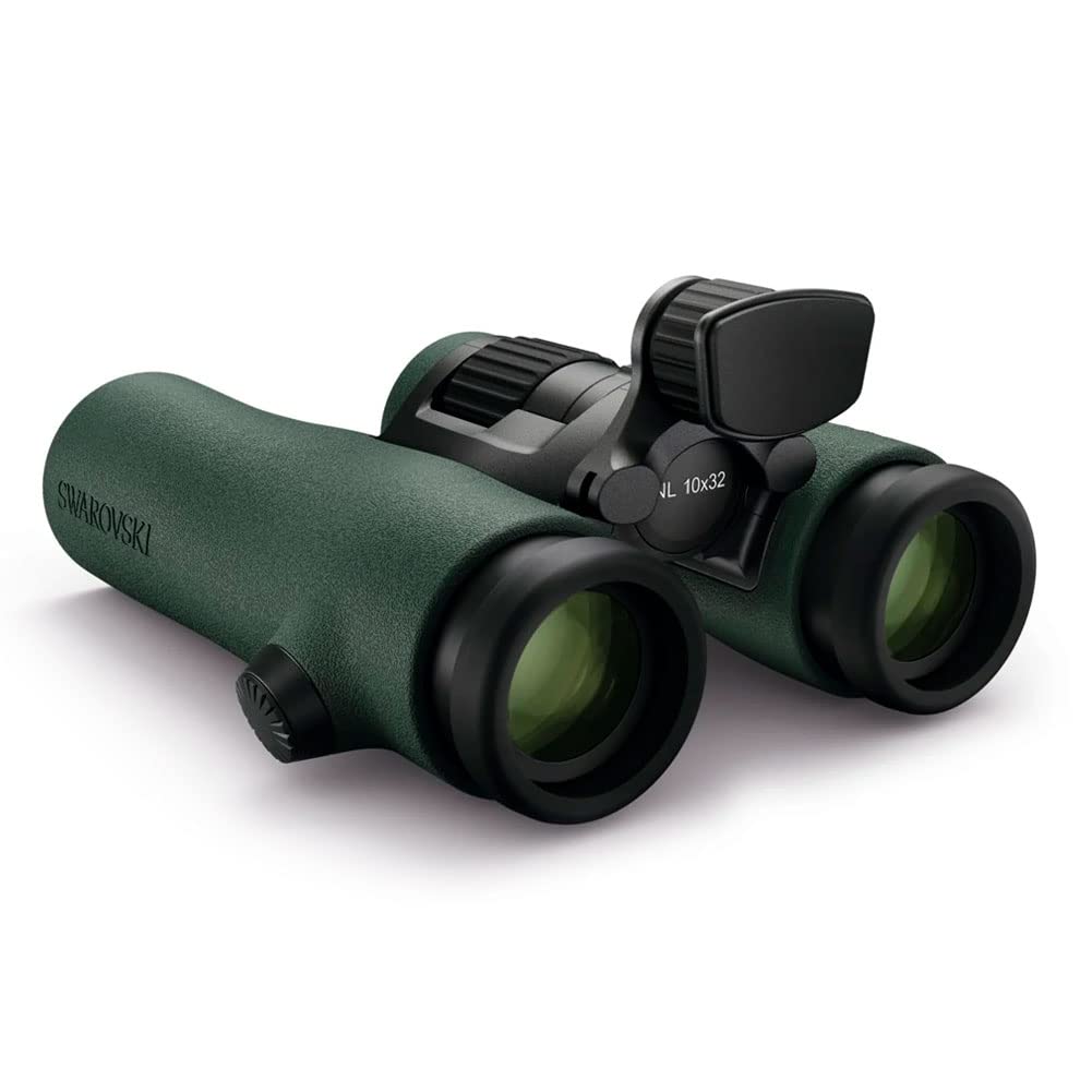 Swarovski Optik Nl Pure 10X32 Binocular With Field Flattener Lenses And Swarovision Technology For Distortion Free Images (Green)