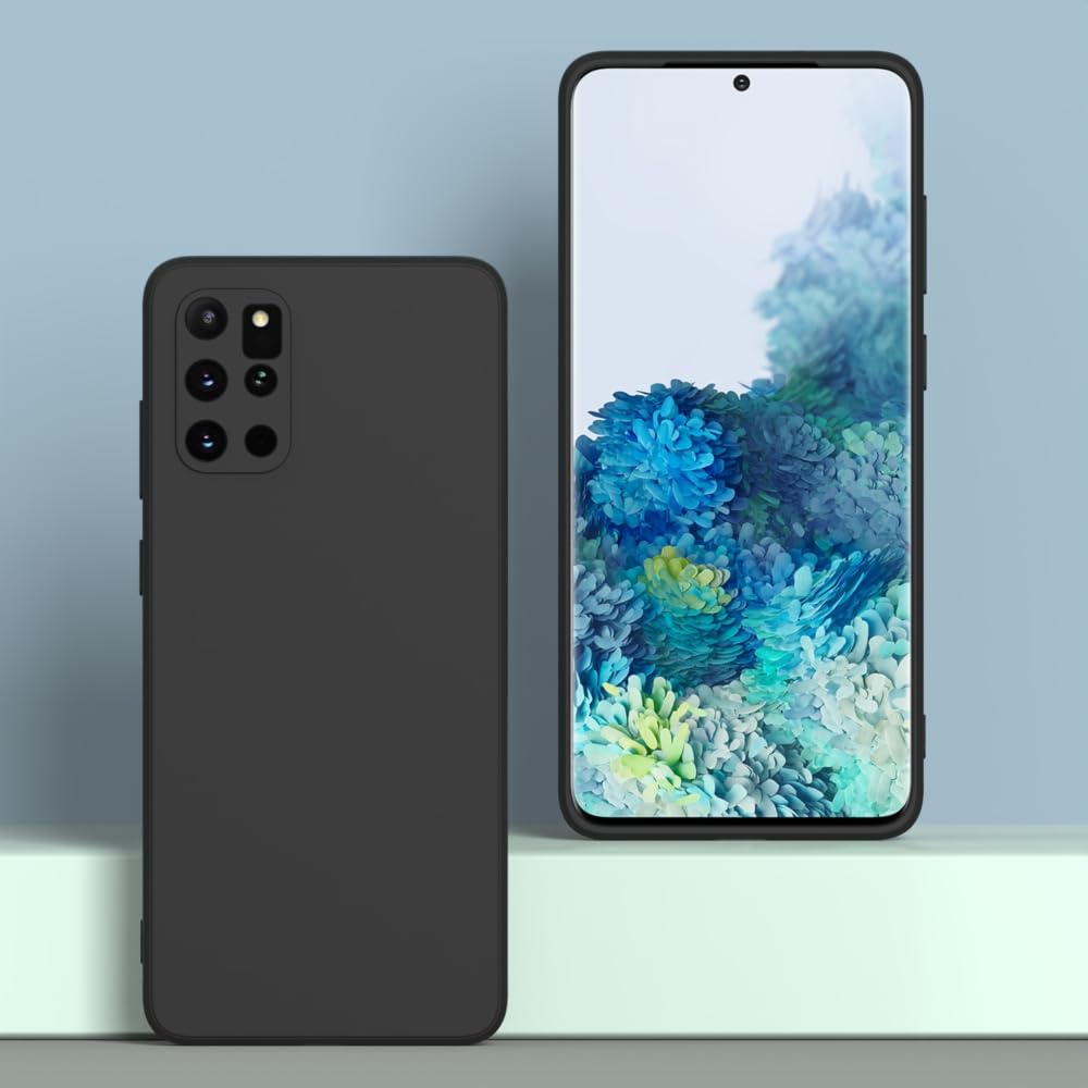 Wogroo For Samsung Galaxy S20 Plus Case Black, Scratch Resistant With Soft Touch, Slim Thin Phone Cover For Samsung Galaxy S20 P