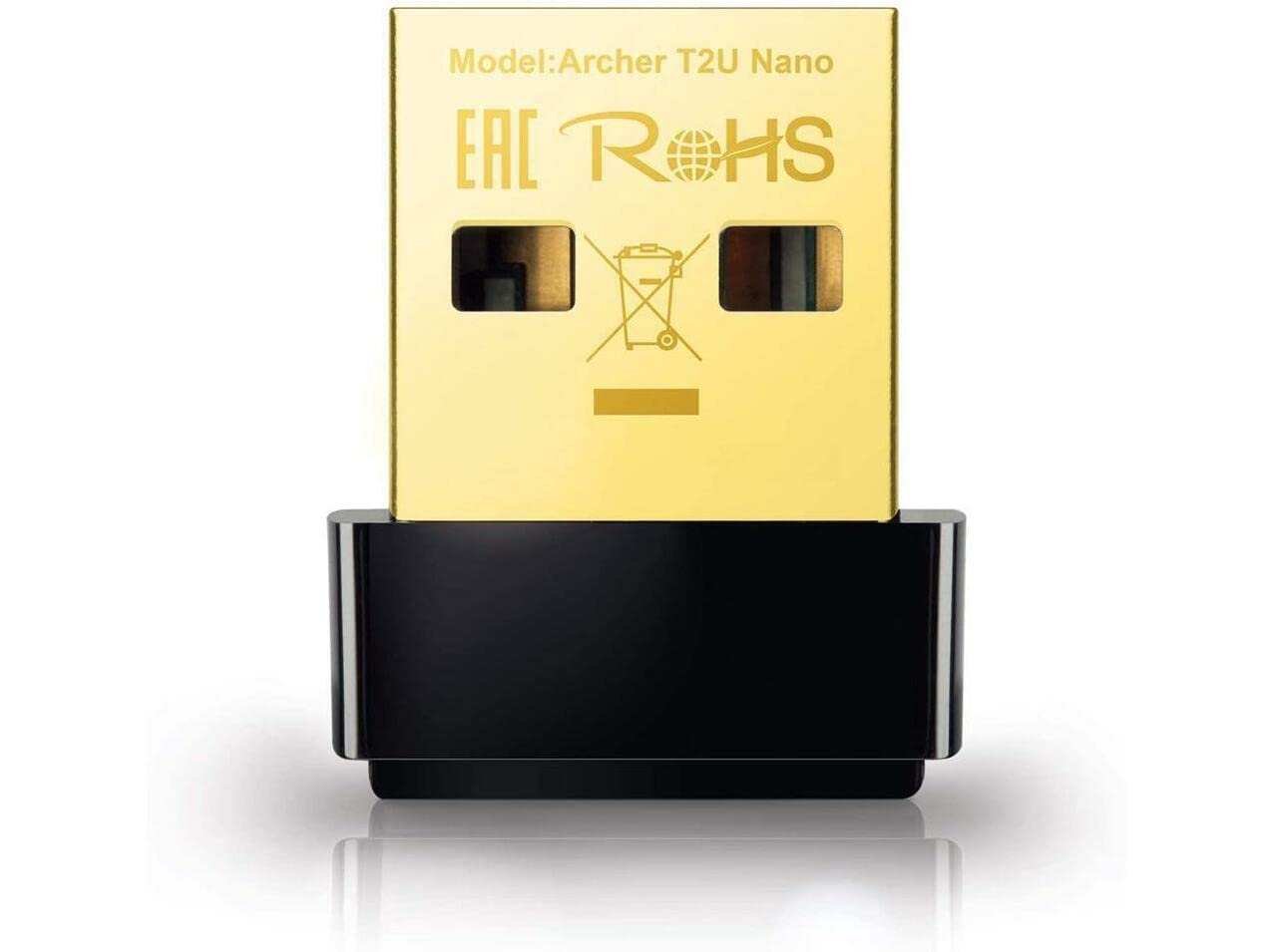 Tp Link Nano Ac600 Usb Wifi Adapter(Archer T2U Nano)  2.4G/5G Dual Band Wireless Network Adapter For Pc Desktop, Mini Travel Siz