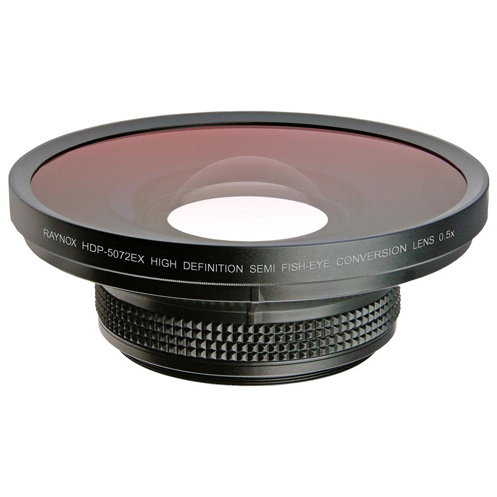 Raynox Hdp 5072Ex High Definition 0.5X Semi Fisheye Conversion Lens
