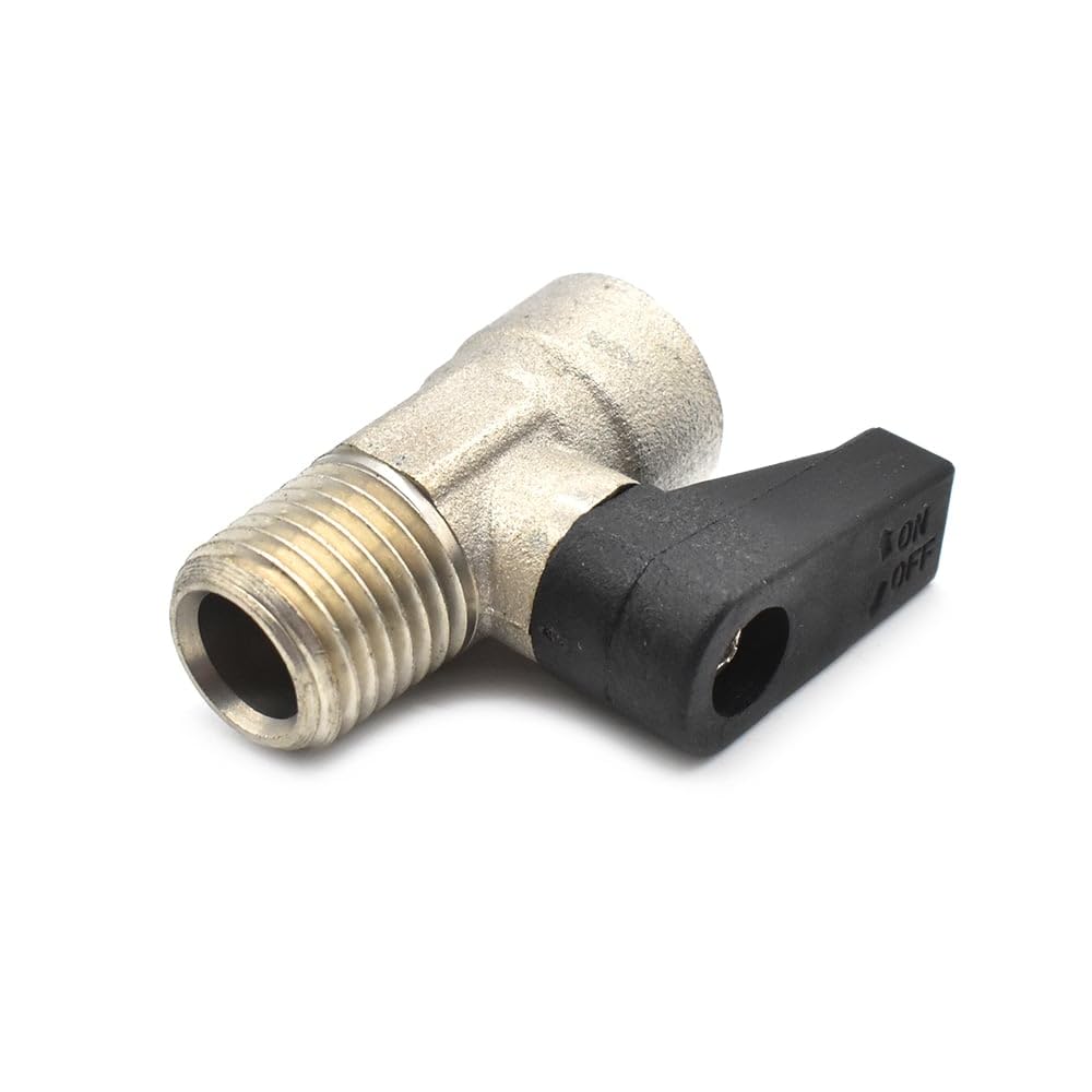 Interstate Pneumatics Vp40 1/4'' Mpt Mini Drain Valve For Air Compressors