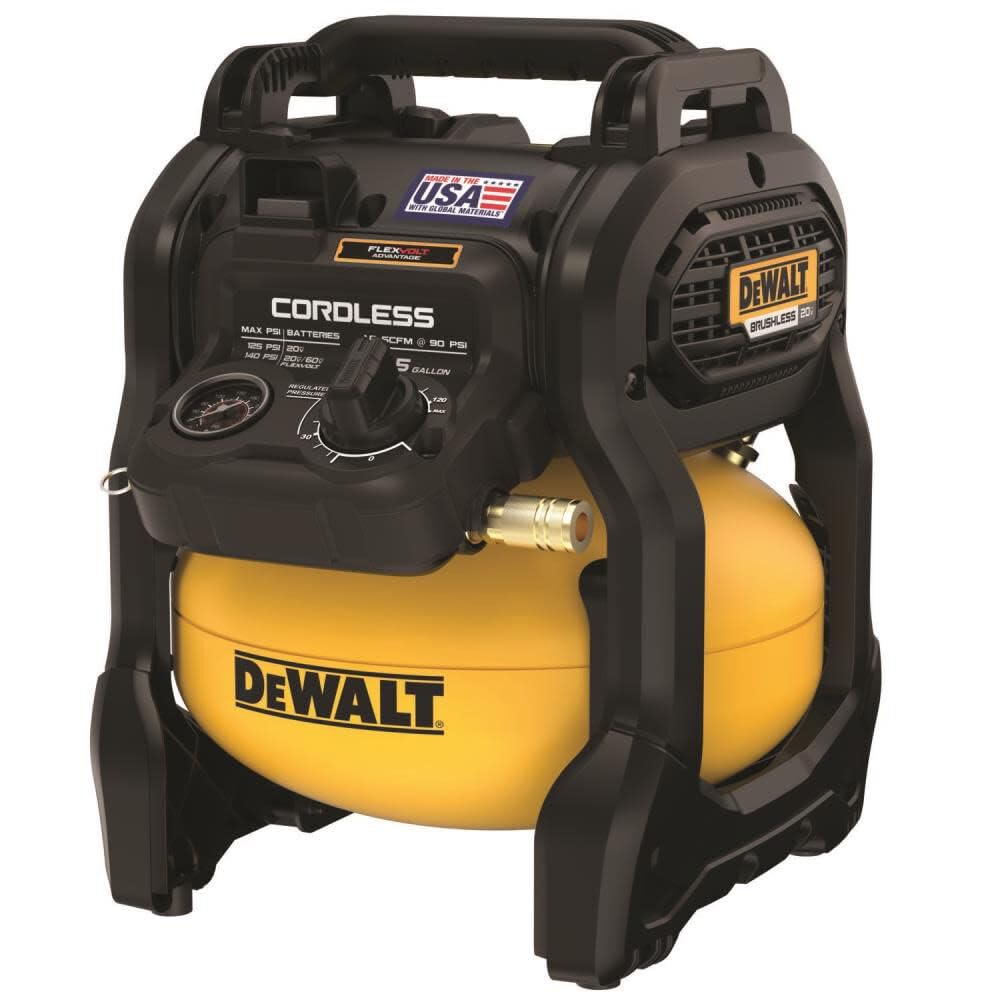 Dewalt Dcc2520B 20V Max 2 1/2 Gal. Brushless Cordless Air Compressor (Tool Only)
