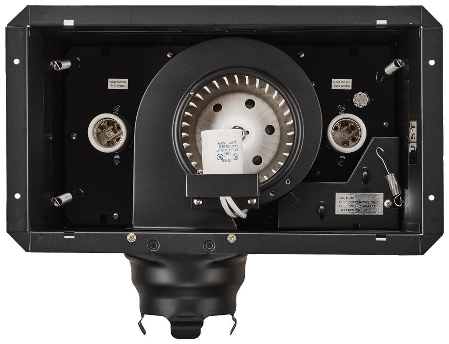 Aero Pure A515A W Quiet Bathroom Fan With Heat And Light, White