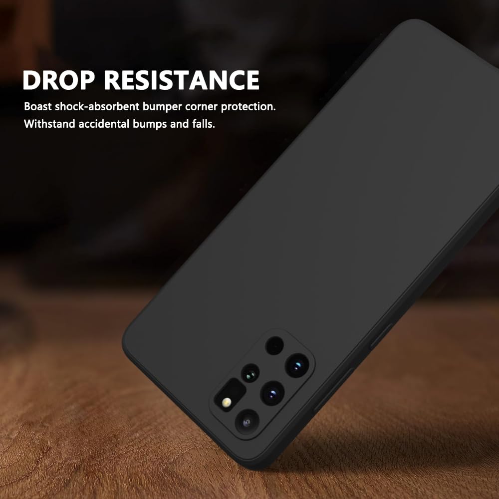 Wogroo For Samsung Galaxy S20 Plus Case Black, Scratch Resistant With Soft Touch, Slim Thin Phone Cover For Samsung Galaxy S20 P