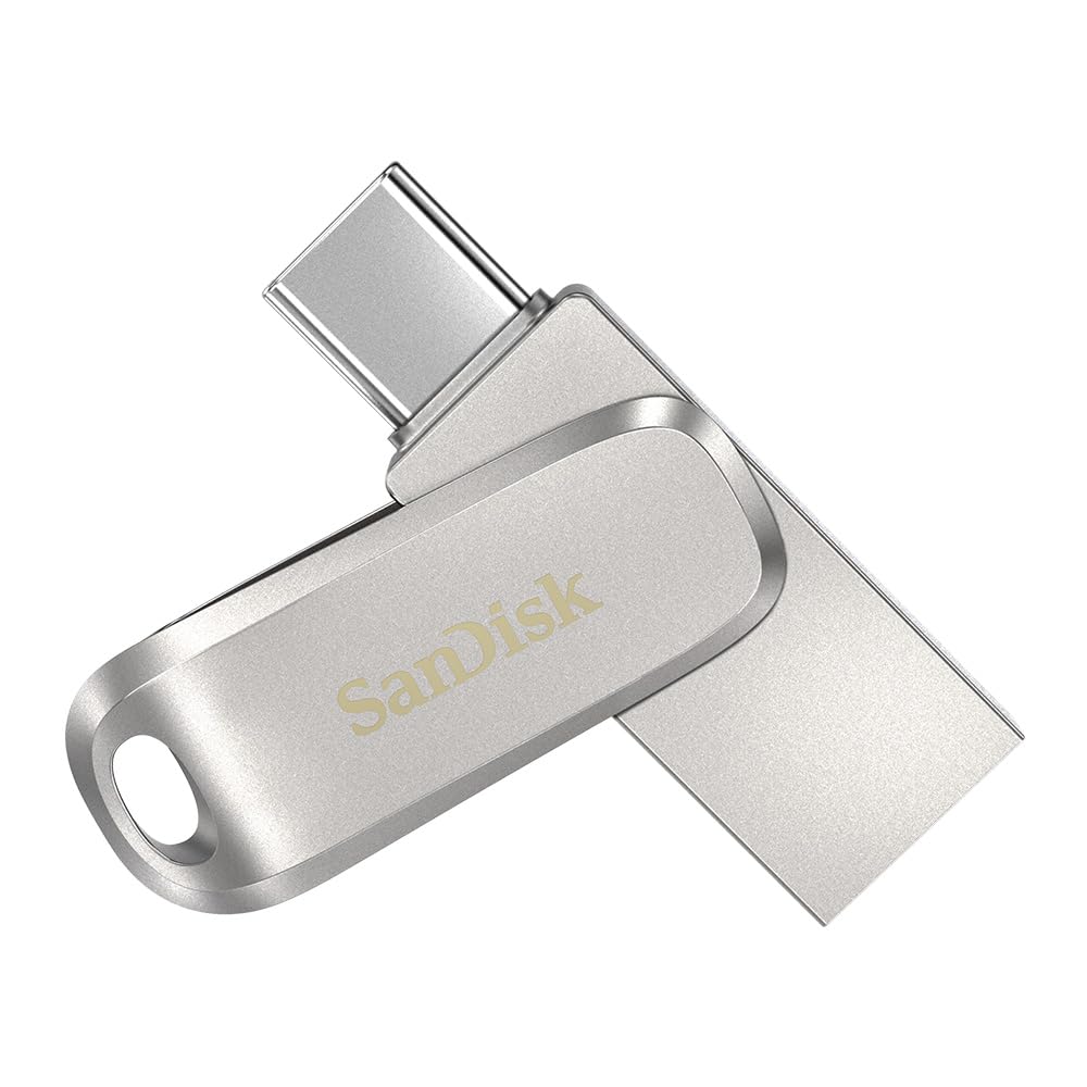 SanDisk 64GB Ultra Dual Drive Luxe USB Type-C - Up to 400MB/s - SDDDC4-064G-GAM46