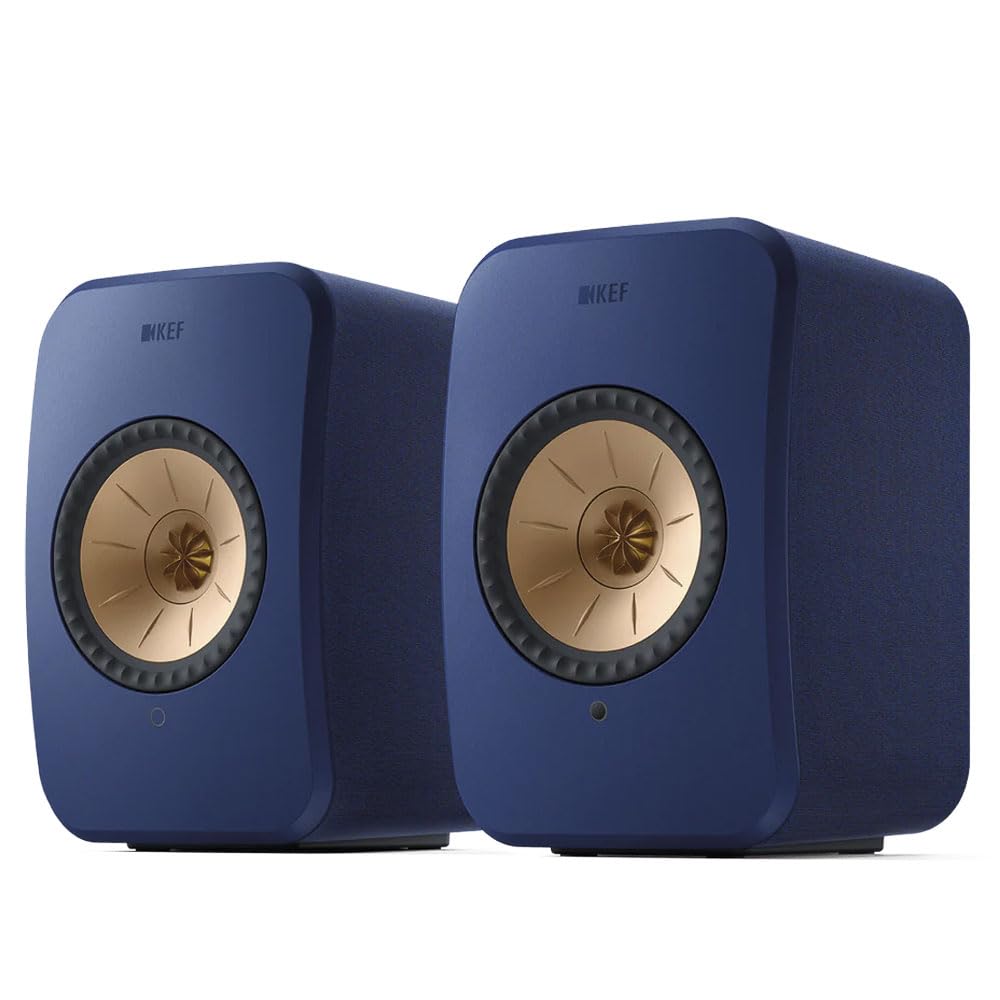 Kef Lsx Ii Wireless Hifi Speaker System (Cobalt Blue)
