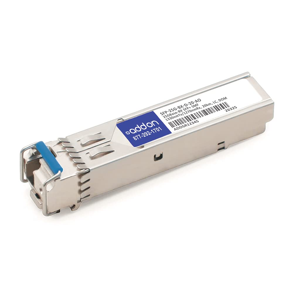 Addon Cisco Sfp-25G-Bx-D-20 Compatible Taa Compliant 25Gbase-Bx Sfp28 Transceive