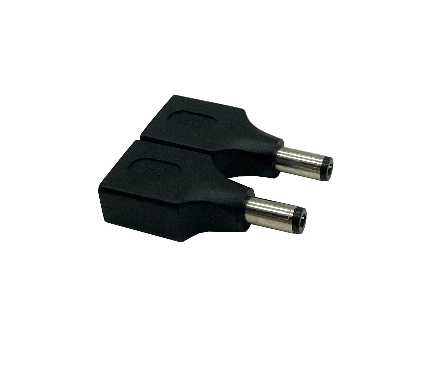 Dafensoy Usb To Dc Power Adapter, Usb 2.0 A Female To Dc 5.5 X 2.1Mm Male Power Adapter 2 Pack Suitable For Charging Electronic Devices With Dc Or Usb Ports (Usb F/5.5 X 2.1)