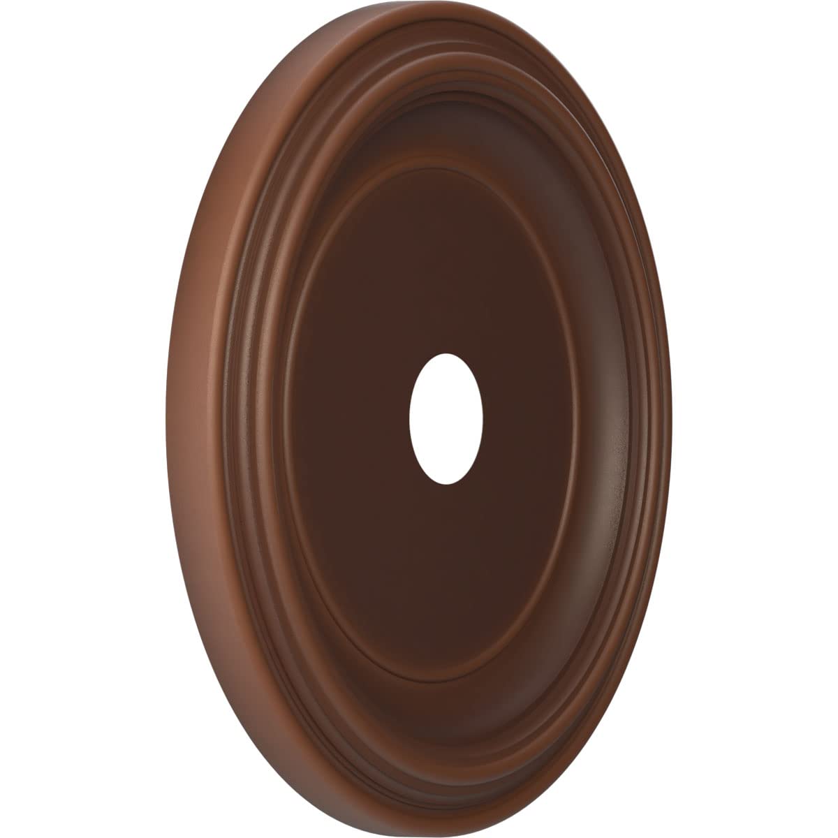 Ekena Millwork 22Od X 3 1/2Id X 1 1/2P Traditional Thermoformed Pvc Ceiling Medallion (Fits Canopies Up To 13 1/2), Universal Ag