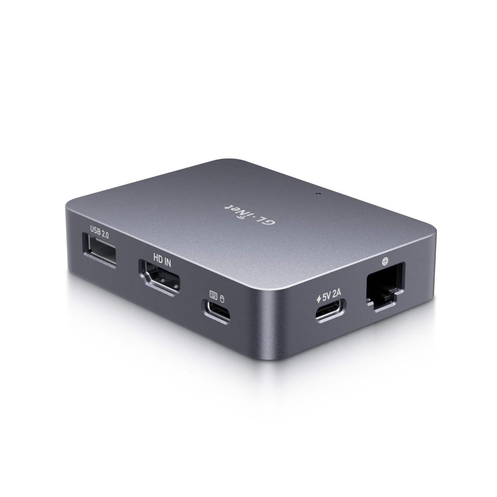 GL.iNet Comet (GL-RM1) Remote KVM Over Internet, 4K@30Hz Tailscale Support,Remote Keyboard, Video, Mouse, Install OS Via BIOS Co