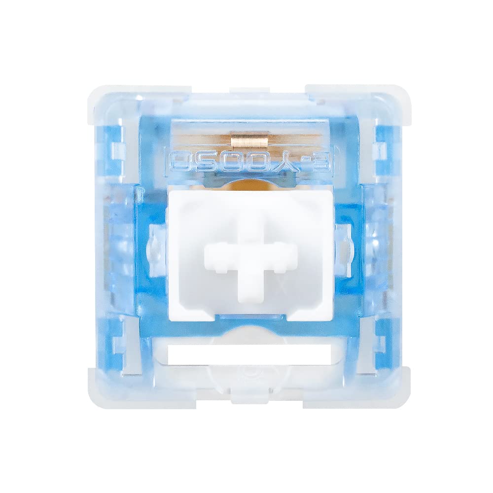 Granvela Outemu Light Blue Ocean Switches For Mechanical Keyboard 55G Force  Tactile  3 Pin   Pack 20