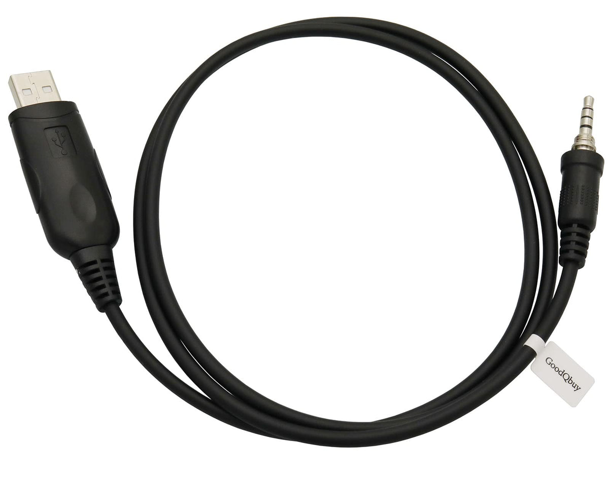 Goodqbuy Usb Programming Cable Cord For Yaesu Vertex/Standard Horizon Radio Hx370E Vx 6R Vx 7R Vx 7E Hx750 Vx 120 Vxa 700 1 Pin