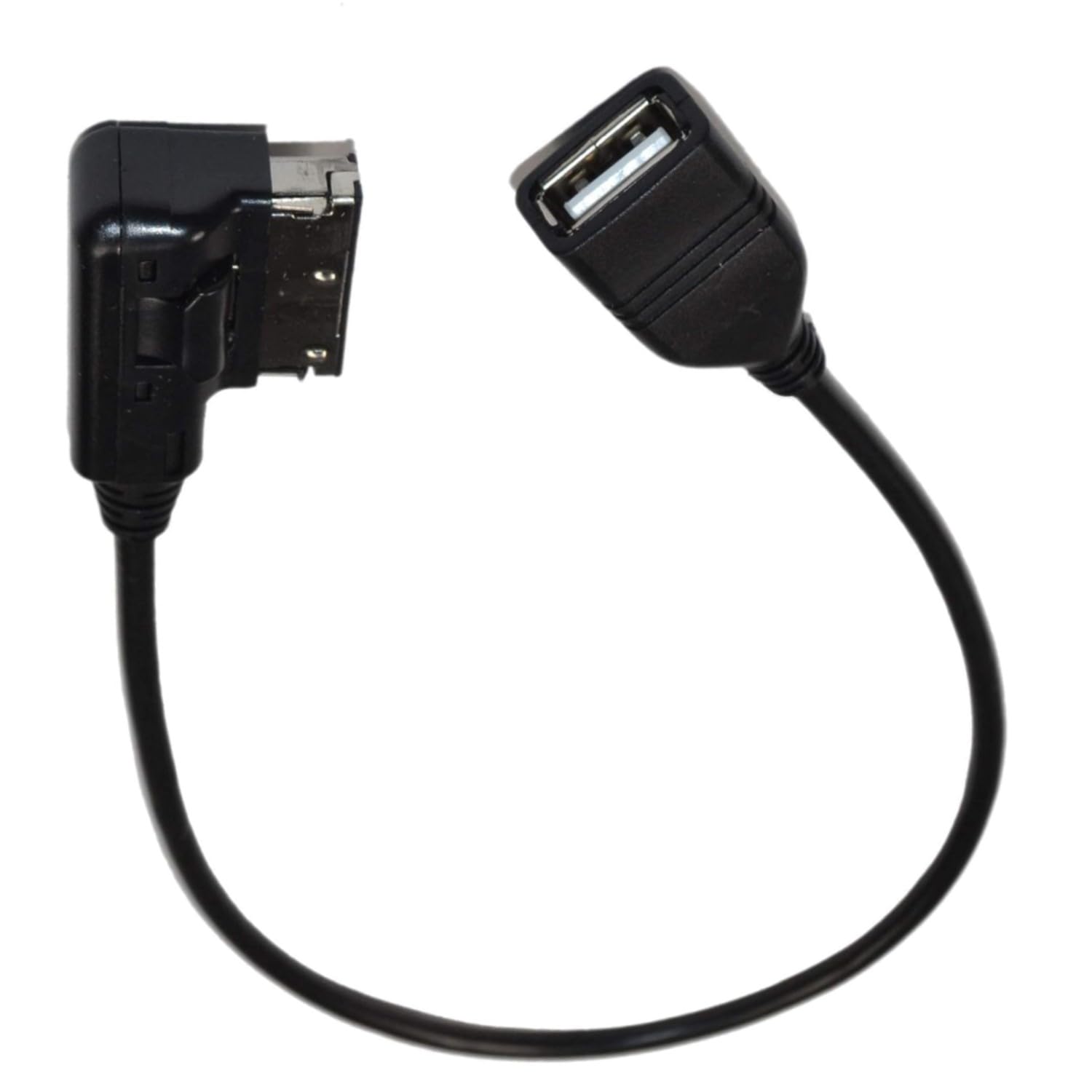 HQRP MDI MMI/USB Cable Adapter Compatible with Volkswagen Sharan, Touran, Tiguan, Touareg and Audi ? MMI 3G ? AMI, Audio MP3 Mus