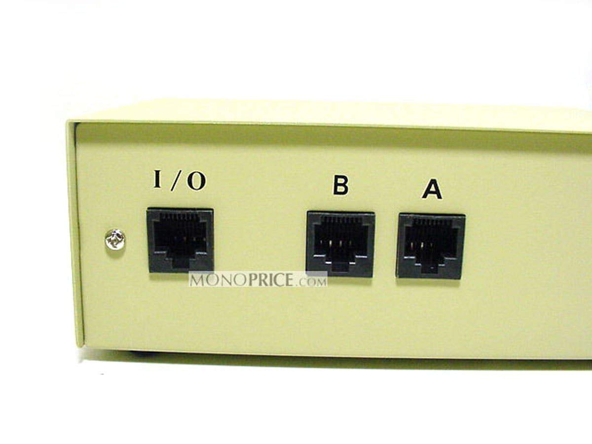 Monoprice 101373 Rj45 Ab 2Way Switch Box