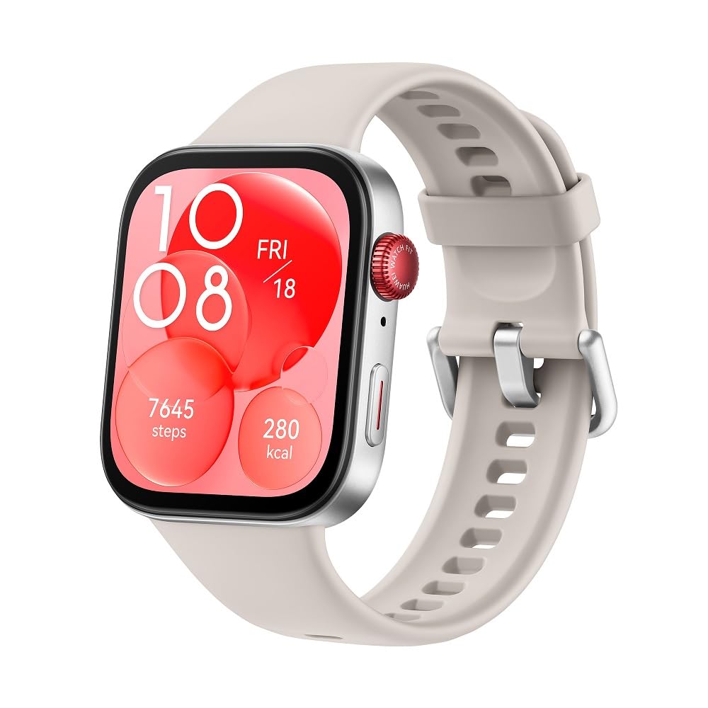 Huawei Watch Fit 3,1.82'' Amoled Display ,Ultra Slim Design,All Round Fitness Management,Comprehensive Health Managment,Durable