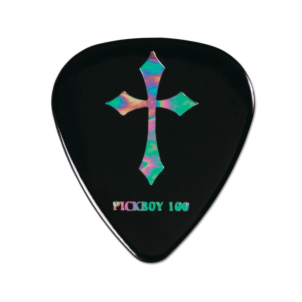 Pickboy Heavy Metal, The Cross, Celltex, 0.75mm, 10 picks