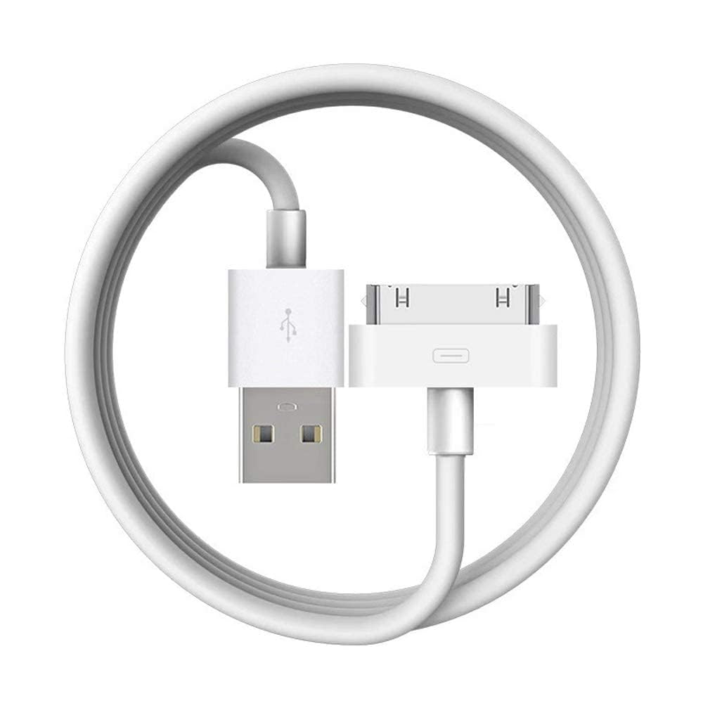 Oyefly 2Pcs 30 Pin Usb Sync Charging Cable Cord Replacement For Old A Pple I Phone 4/4S 3G/3Gs, I Pad 1/2/3,I Pod Nano/I Pod Tou