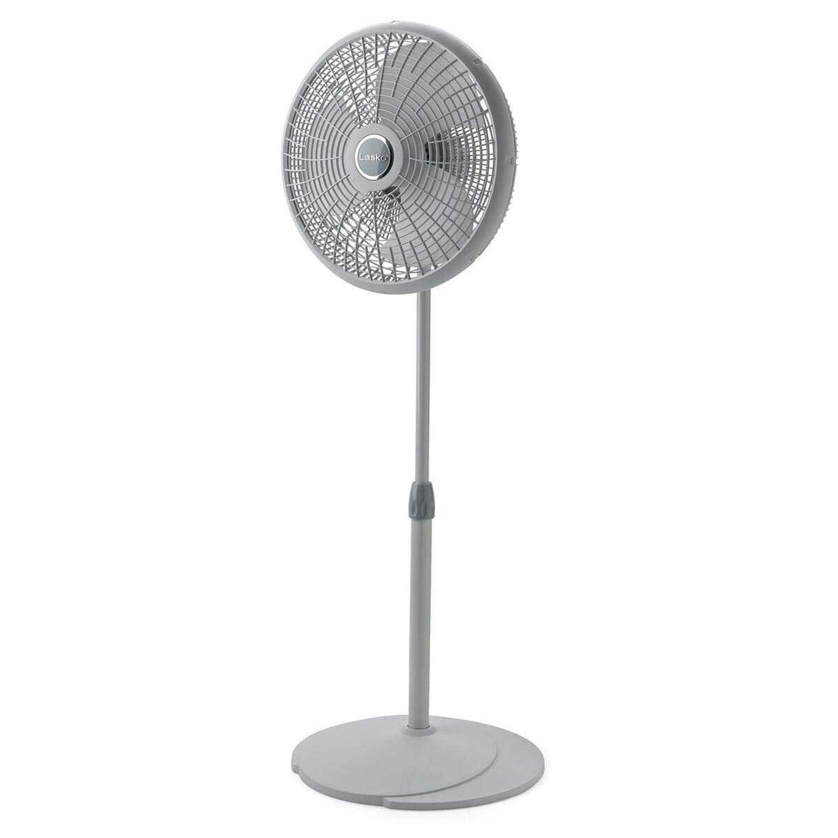 Lasko 2526 16 Adjustable Pedestal Fan, gray: