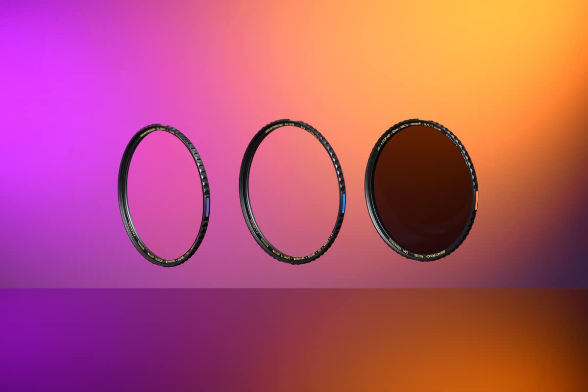 Breakthrough Photography 77mm X4 6-Stop ND Filter MRC16 Nanotec Schott B270 Glass Ultra-Slim Weather-Sealed