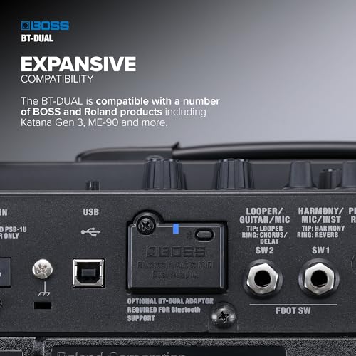 Boss Bt Dual Bluetooth Audio Midi Dual Adapter