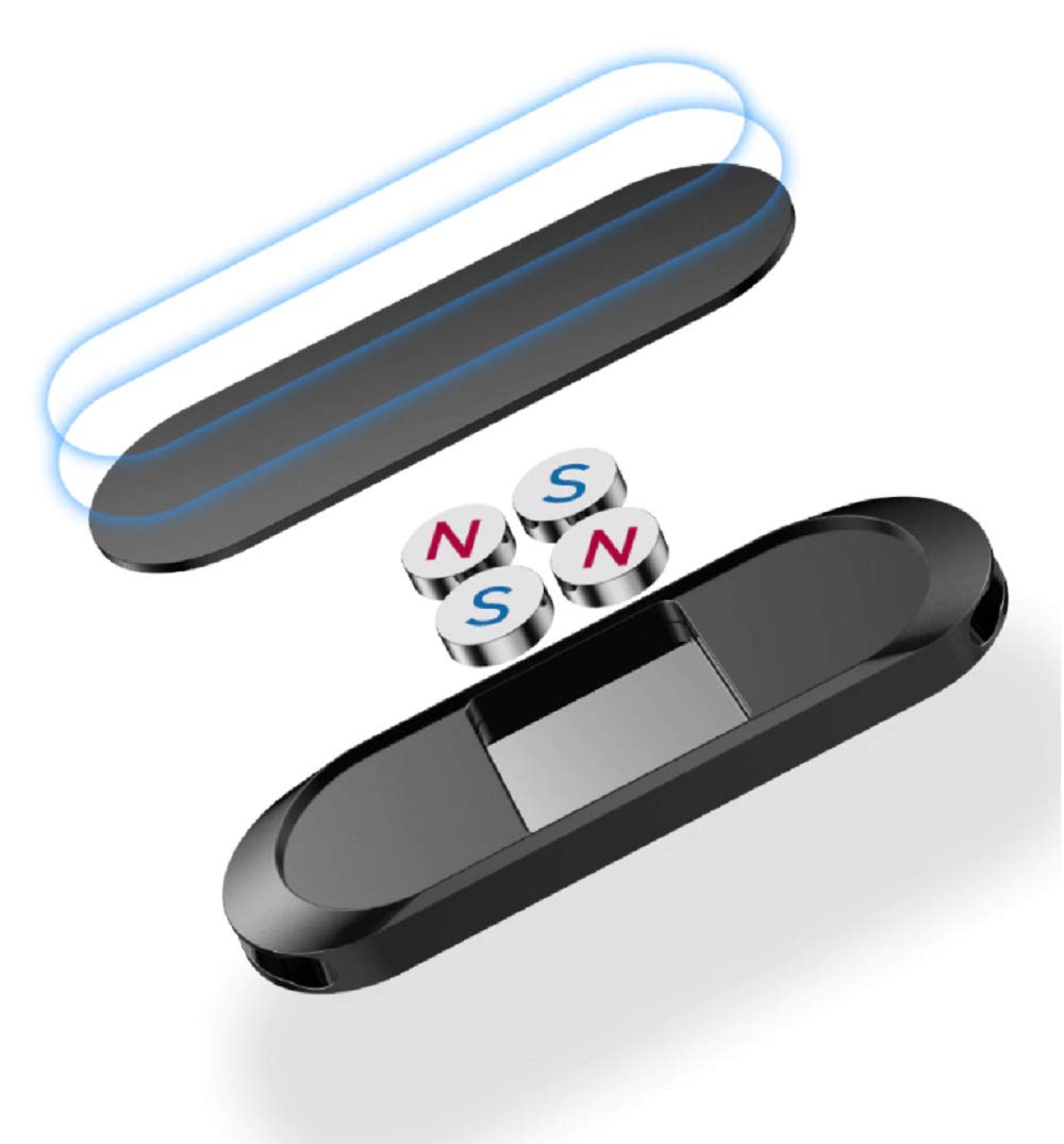 True Line Automotive Silver Magnet Cell Phone Dashboard Steering Wheel Mounted Holder Long