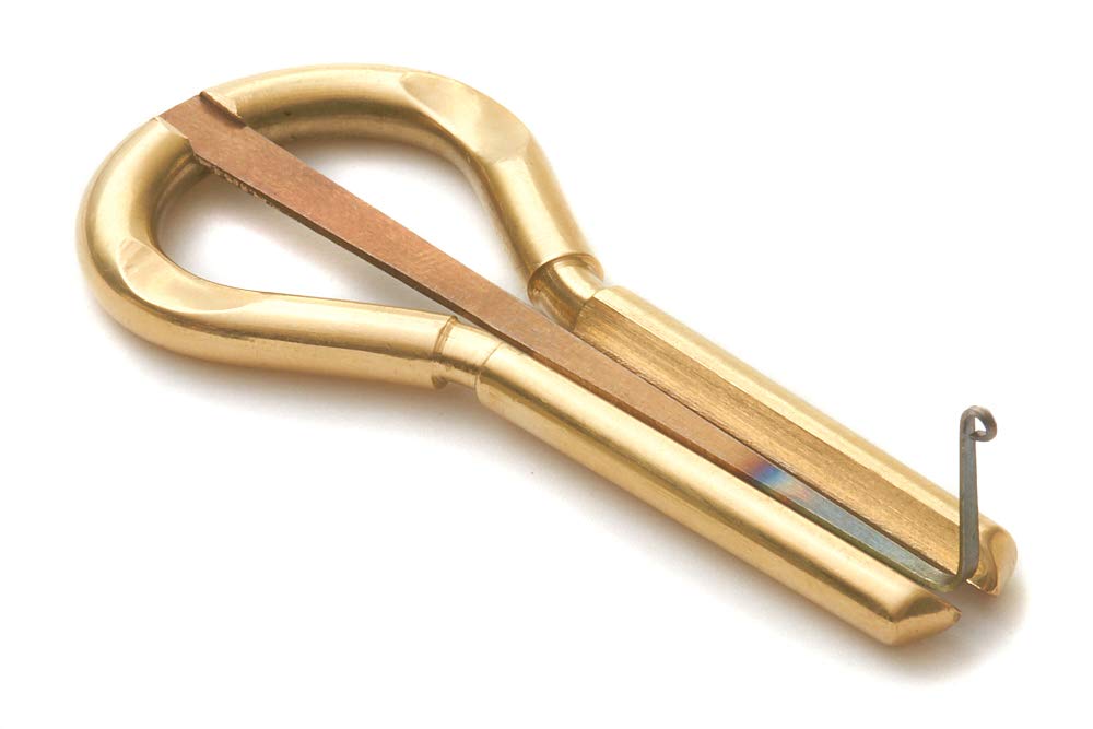 Jaw Harp By Muaro P.Potkin In Dark Wooden Case (Mouth Harp)