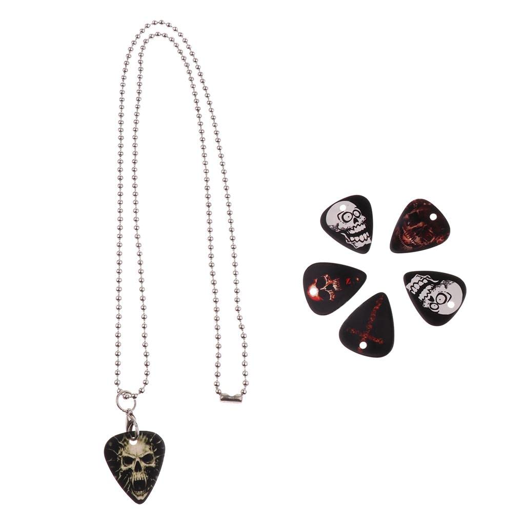 Calandis Celluloid Guitar Pick Necklace Pendant For Guitar Parts Accessories | Picks | Parts & Accessories