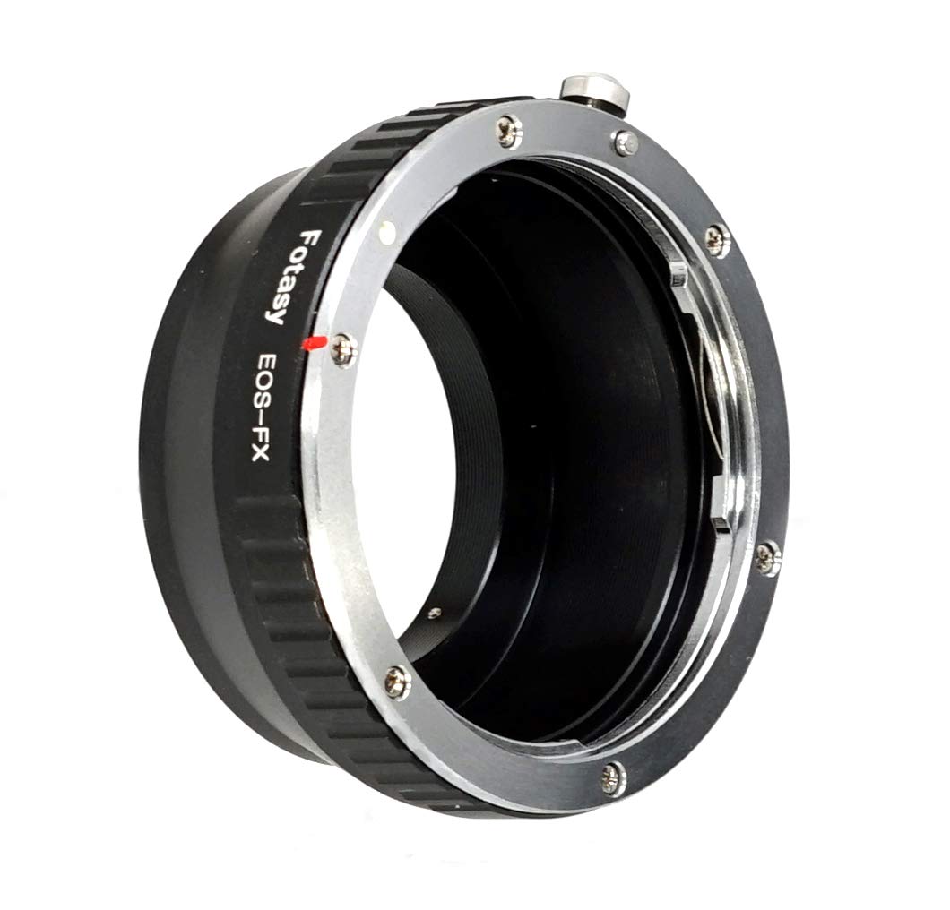 Fotasy Manual Cannon Ef Ef-S Lens To Fuji X Adapter, Eos Ef To X Mount Adapter, Compatible With Fujifilm X-Pro1 X-Pro2 X-Pro3 X-