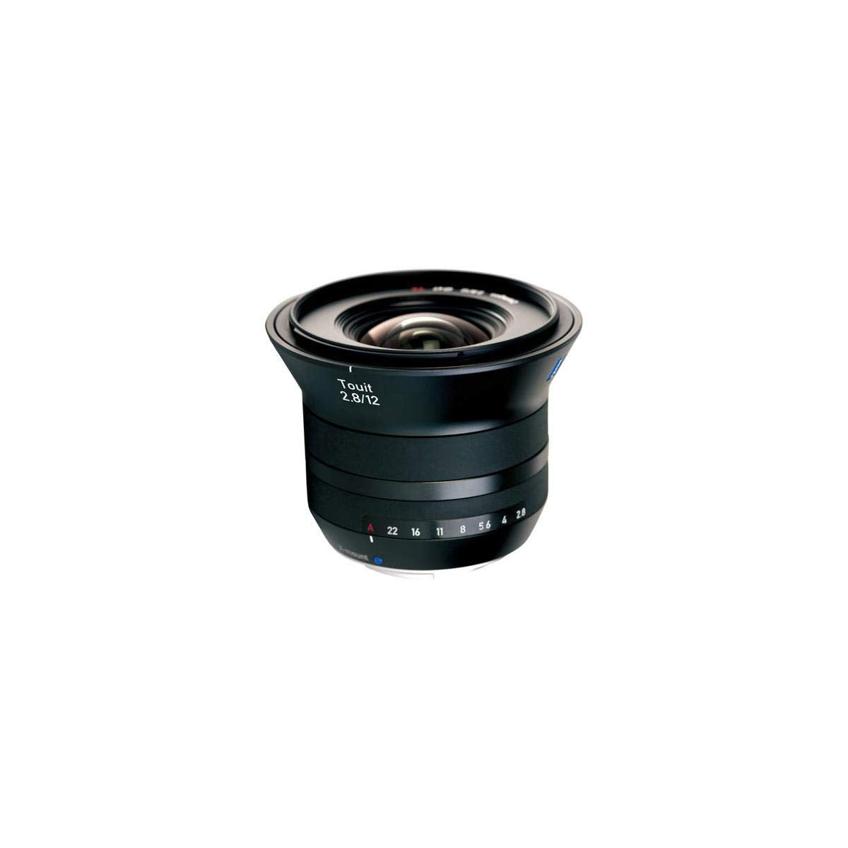 Zeiss Touit 2.8/12 Wide Angle Camera Lens For Fujifilm X Mount Mirrorless Cameras, Black