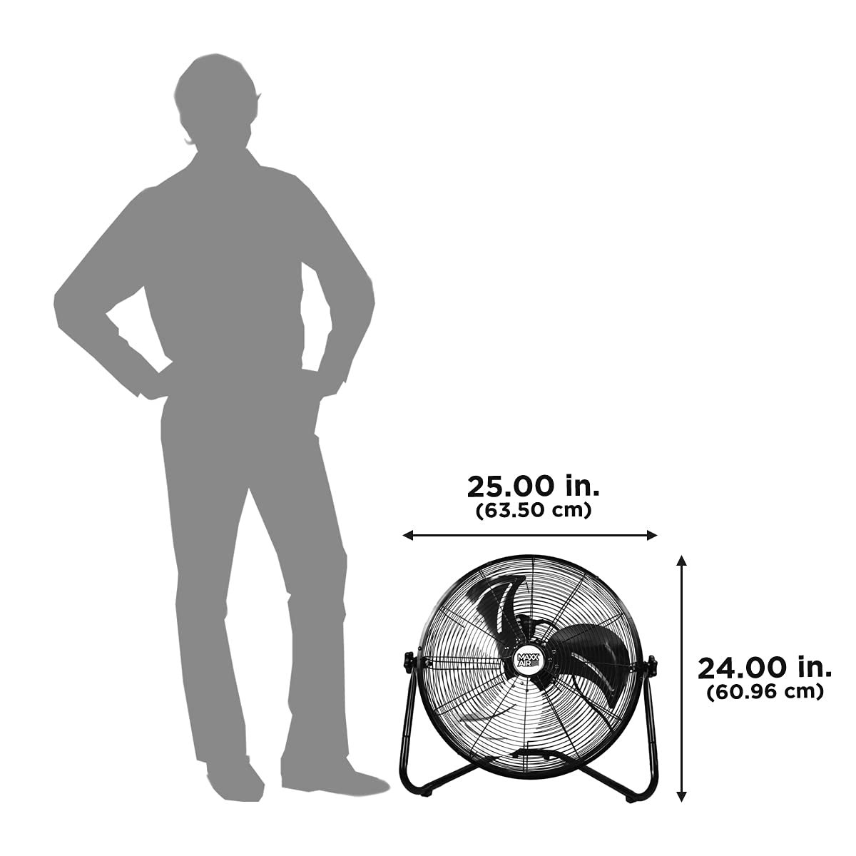 Maxx Air 20'' High Velocity Floor Fan