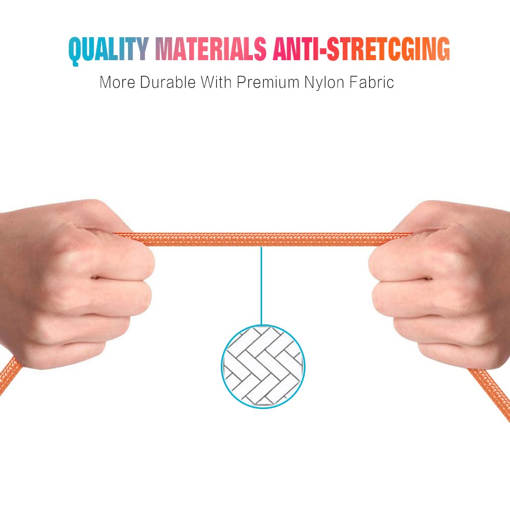 Iphone Charger, 3 Pack 10Ft 90 Degree Charging Cable Mfi Certified Usb Lightning Cable Nylon Braided Fast Charging Cord Compatible For Iphone 14/13/12/11/X/Max/8/7/6/6S/5/5S/Se/Plus/Ipad (10Ft)