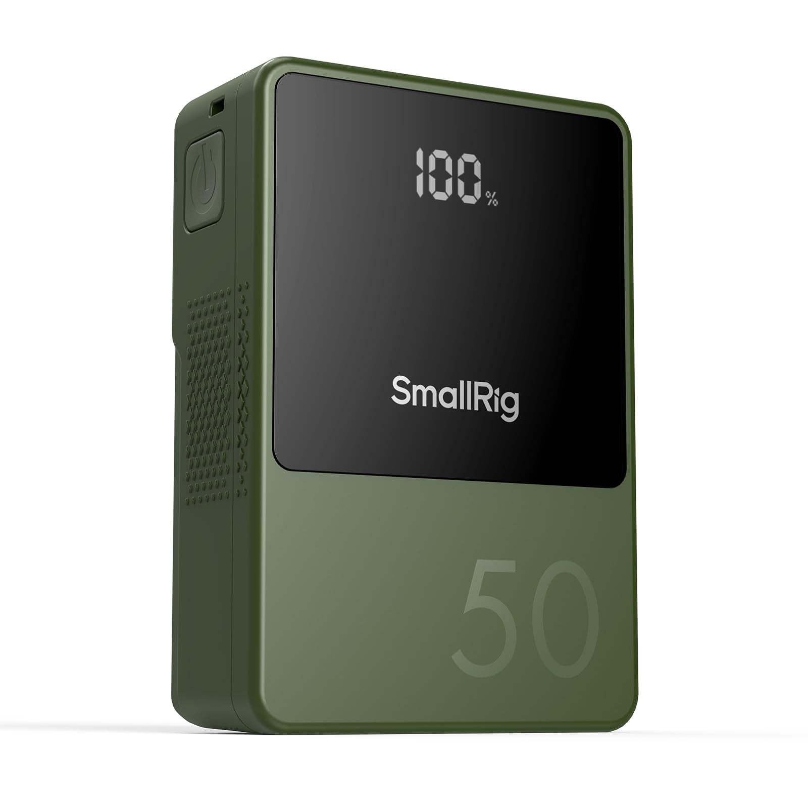 SMALLRIG V Mount Battery VB50 Green, 50Wh / 3400mAh V Mount Battery with 45W Output, 1.5H Full Charge, with USB-C, D-TAP, USB-A,