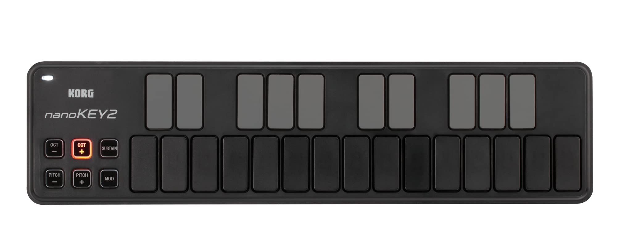 Korg, 25 Key Midi Controller (Nanokey2Bk),Black