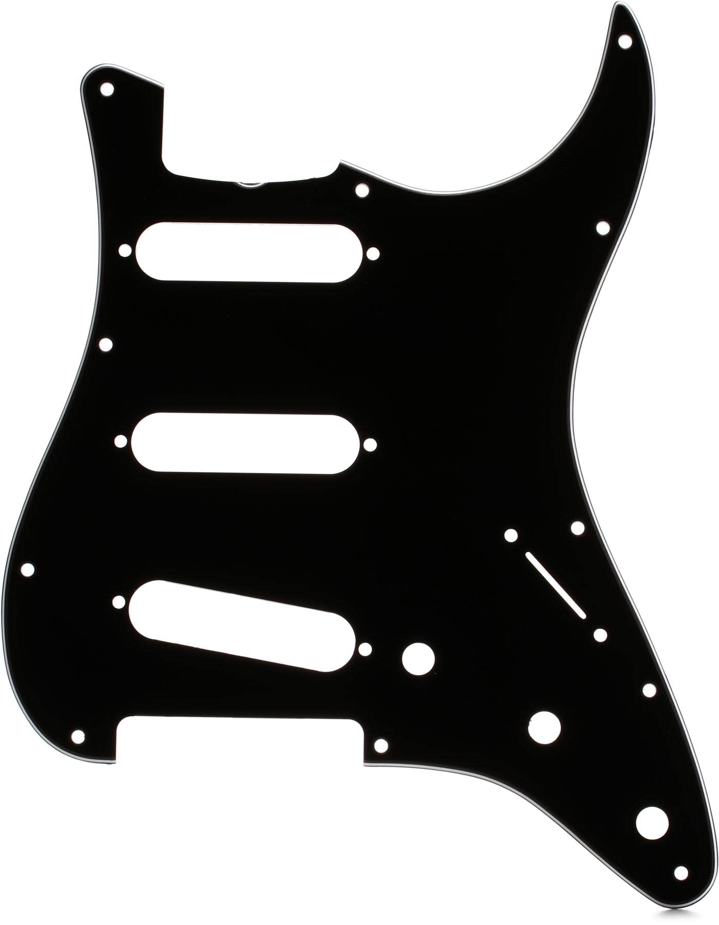 Fender Vintage-Style Pickguard, 60s Stratocaster, 11-Hole - Black 3-Ply