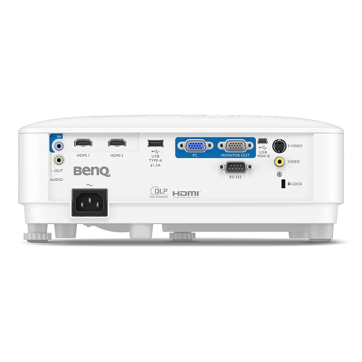Benq Wxga Business Projector (Mw560)   Dlp   4,000 Lumens High Brightness   20,000:1 High Contrast Ratio   Dual Hdmi, Vga   Auto