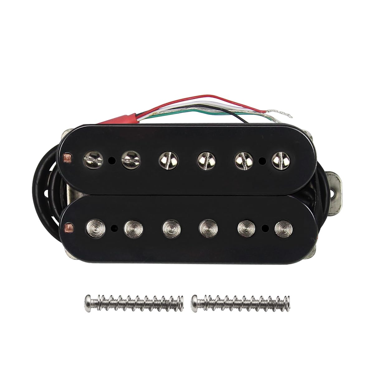 Fleor Electric Guitar Humbucker Pickups Neck Alnico 5 Pickup Black