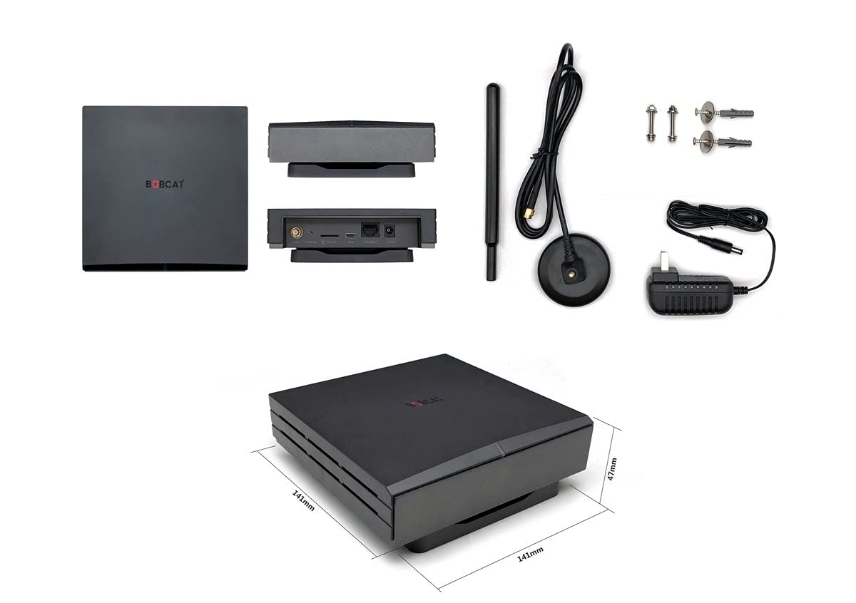 Piecemaster Bobcat 300 Hotspot Helium Htn Miner Us 915, Black