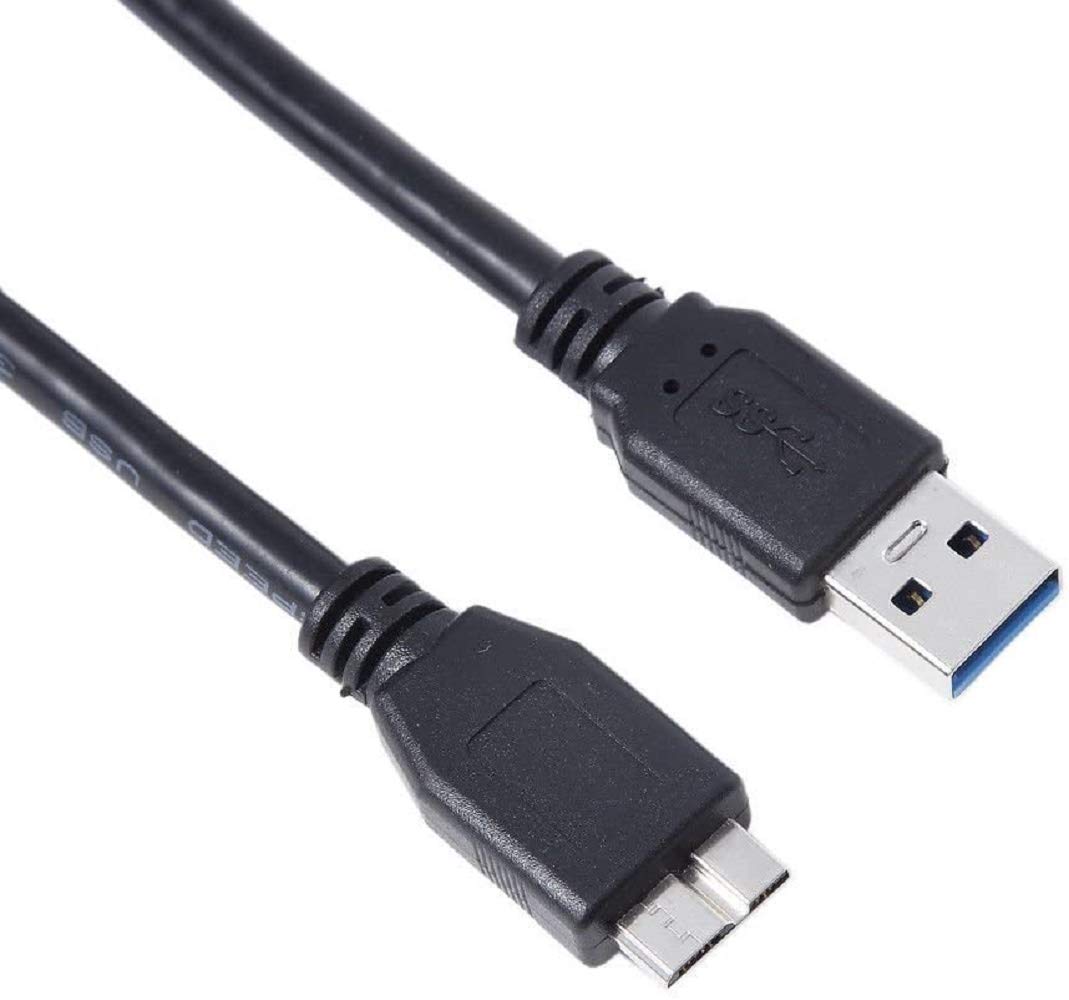 MaxLLTo USB 3.0 Data Cable 6 Feet for WD My Book External Hard Drive - Black, Copper Material, Model LYSB00K1GFZU8-CMPTRACCS