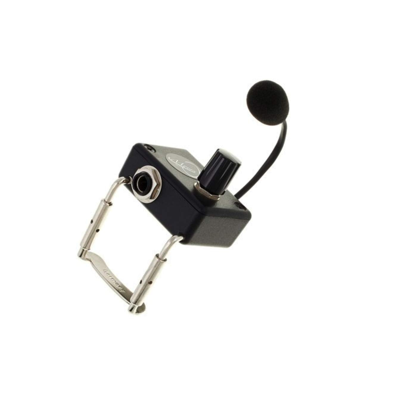 Myers Pickups Violin Pickup Carpenter Jack, Grip Clamp 3", Brown Micro-Gooseneck