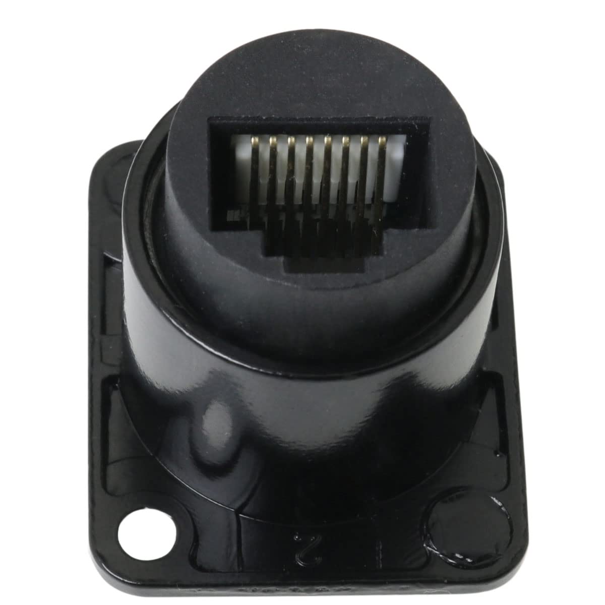 D Type Rj45 Cat6 Coupler Zczqc Cat6 D Series Panel Mount Connector D Cat6 Ethercon Pass Through Connector