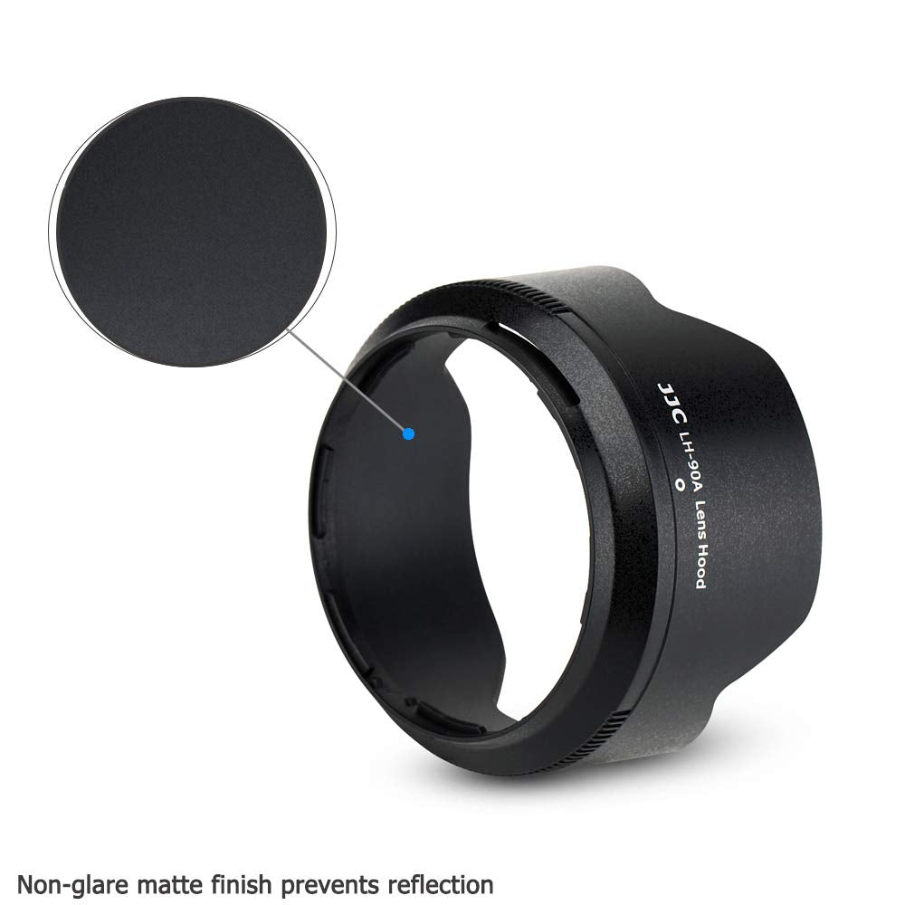 Reversible Lens Hood Shade For Nikon Nikkor Z Dx 50 250Mm F/4.5 6.3 Vr Lens And Nikkor Z 50Mm F/1.8 S Lens Replaces Hb 90A Hb 90