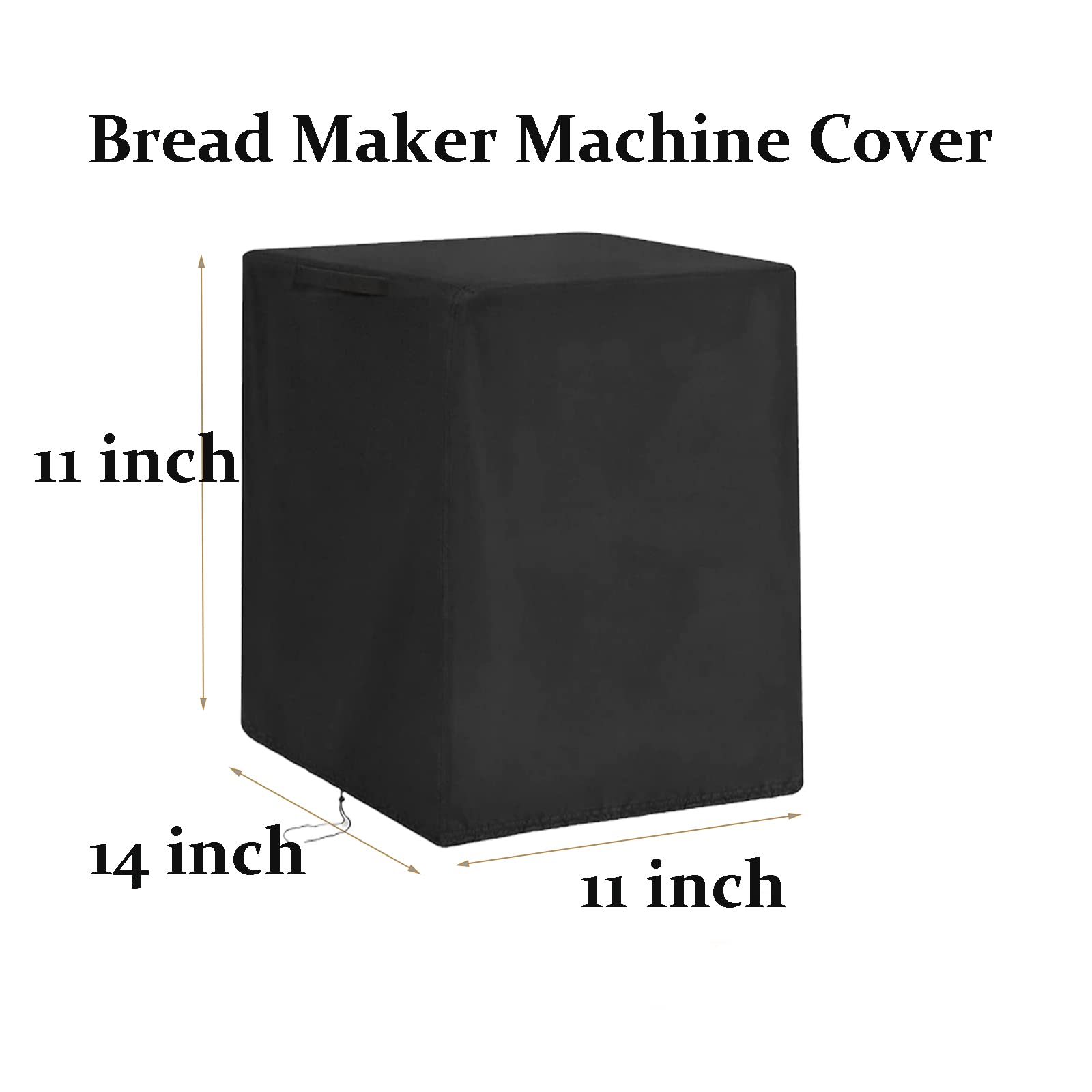 Aidetech Bread Machines Cover Fit For Cuisinart Bread Maker Machine Cbk 110P1,Bread Machines Maker Cover, Waterproof, Drawstring