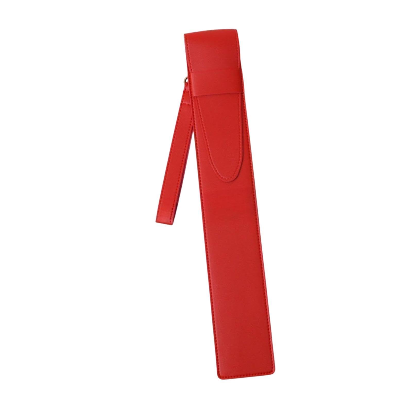 Bnf Drum Sticks Bag Sturdy Drum Accessory Drumstick Pouch For Solo Party Concert Red