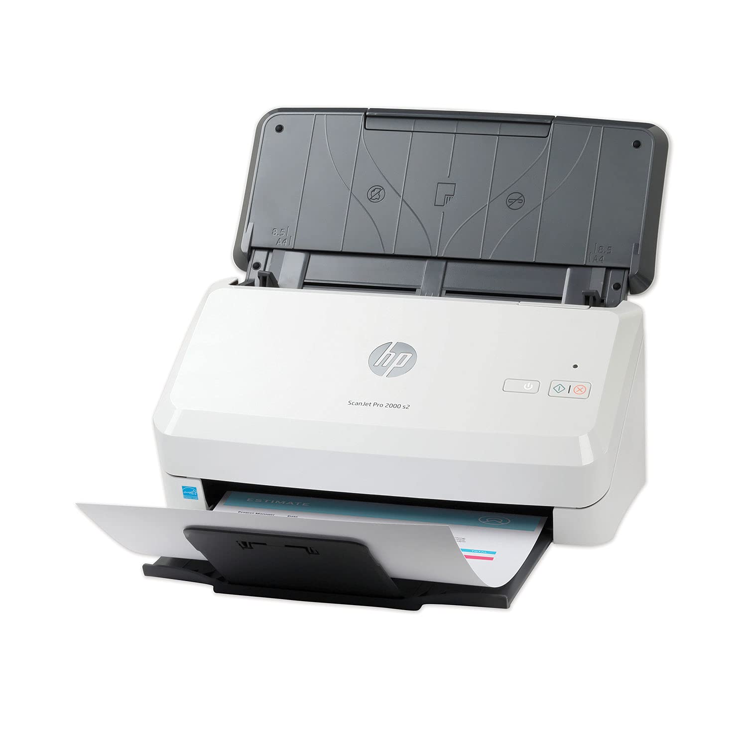 Hp Scanjet Pro 3000 S4 (6Fw07A) 40Ppm Usb 3.0 Color Duplex Scanner With 50-Page Adf For Documents, Photos, Receipts, And Cards.
