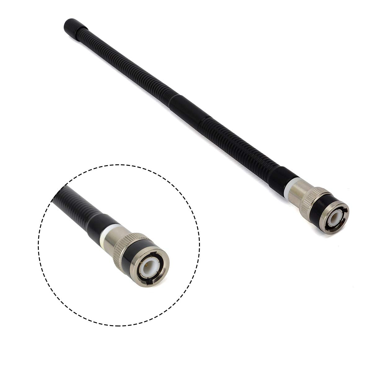 Hys 27Mhz Bnc Antenna Handheld Two Way Radio 9.45Inch Bnc Antenna For Cobra Midland Uniden Hand Held Cb Handheld/Portable Radio(