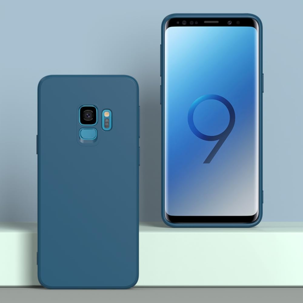 Wogroo For Samsung Galaxy S9 Plus Case Dark Blue, Scratch Resistant With Soft Touch, Slim Thin Phone Cover For Samsung Galaxy S9